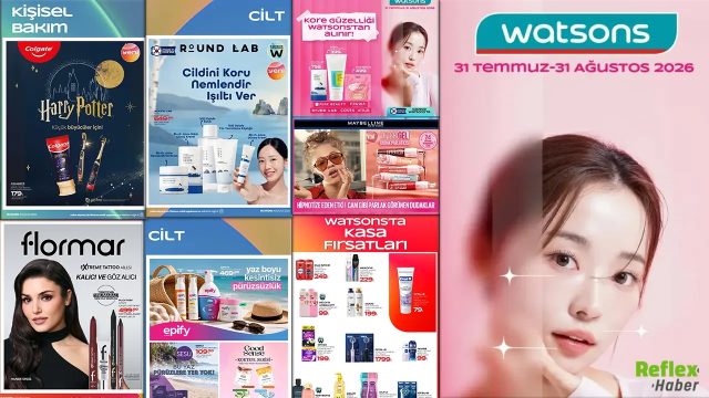 Watsons Ağustos 2026 Kataloğu Yayında! Kozmetik Ve Kişisel Bakım Ürünlerinde Büyük İndirim