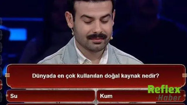 Beyaz’la Joker’de Doğal Kaynak Sorusu: Doğru Yanıt Su