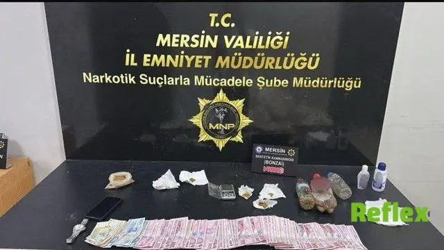 Mersin'de Narkotik Operasyonunda 2 Şüpheli Tutuklandı