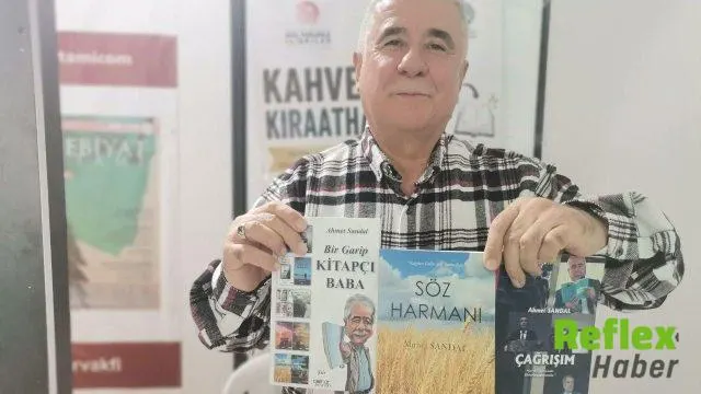 Kahramanmaraşlı Yazar Ahmet Sandal’dan Okuma Kültürüne Ücretsiz Kitap Desteği