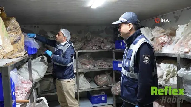 Gaziosmanpaşa’da 15 Ton Bozuk Et İ̇mha İ̇çin El Konuldu
