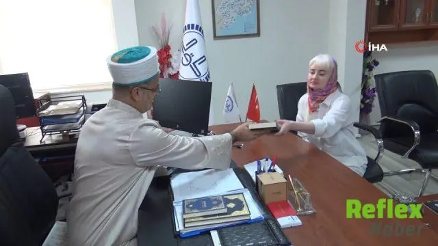 Silifke’de Rusya vatandaşı Ksenııa Lıtvınova Müslüman oldu