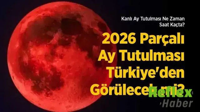 Ay Tutulması İçin Geri Sayım Başladı! Ay Tutulması Ne Zaman Saat Kaçta?