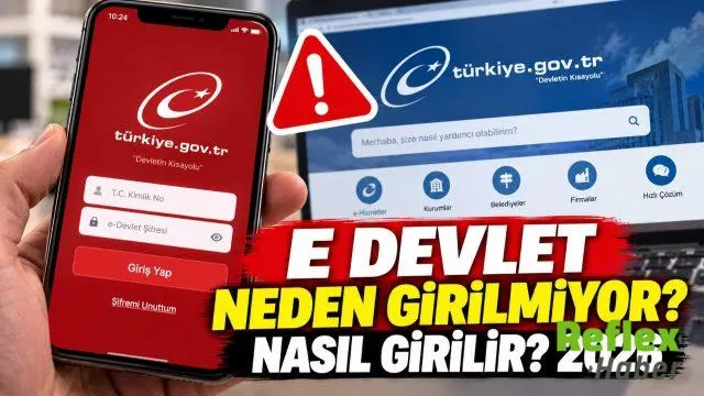 E-Devlet Neden Açılmıyor, Çöktü mü? 24 Ekim 2026 E-Devlet'e Neden Girilmiyor?