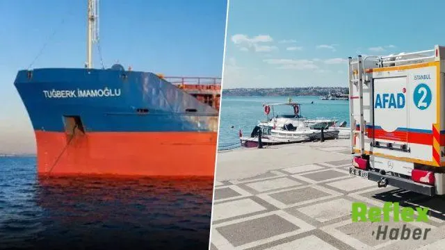 Silivri açıklarındaki gemi kazasında kaptanın cansız bedenine ulaşıldı: 9 denizci aranıyor