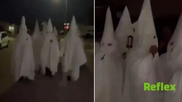 El Paso’da Kkk Kıyafetleriyle Görüntülenen Gruba Tepki