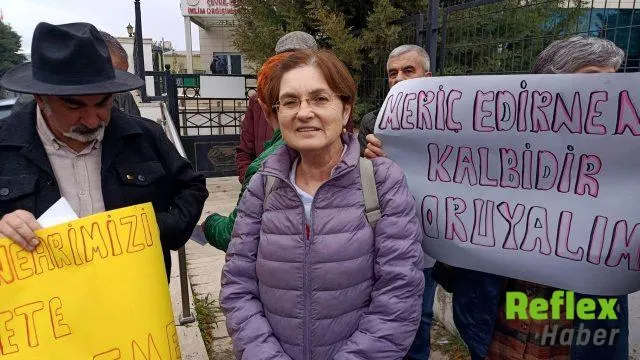 Edirne'de Meriç Nehri İ̇çin Kapasite Artışına Ret Çağrısı Edirne'de Meriç Nehri İ̇çin Kapasite Artışına Ret Çağrısı