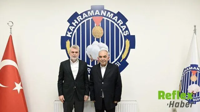 Fırat Görgel’den Yeniden Seçilen Mustafa Narlı’ya Tebrik Ziyareti