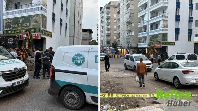 Kayapınar’da Doğal Gaz Borusu Çatladı