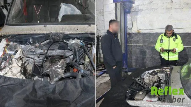 Nevşehir'de Drift Yapan Sürücü Aracını Dakikalar İ̇çinde Parçaladı