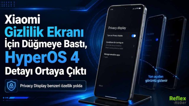 Xiaomi Gizlilik Ekranı İçin Düğmeye Bastı, HyperOS 4 Detayı Ortaya Çıktı