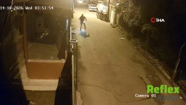 Adana'da Penseyle Kırılan Kilit, Güvenlik Kamerasına Yansıdı