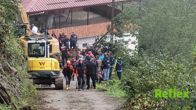 Trabzon'da heyelan: 1 kişi hayatını kaybetti