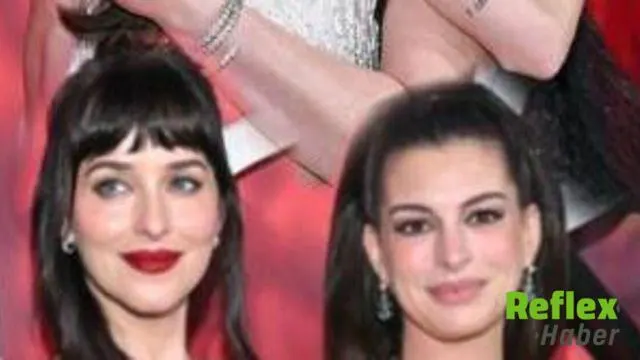 Anne Hathaway Ve Dakota Johnson Verity Galasında Sıcak Anlar