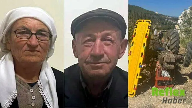 Muğla’da Devrilen Traktör Yaşlı Çifti Hayattan Kopardı