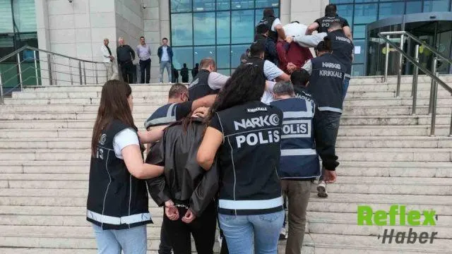 Kırıkkale’de 12 milyon liralık uyuşturucu operasyonu: 6 tutuklama