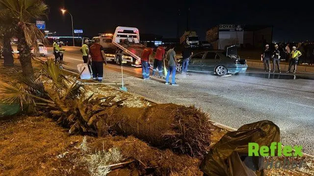 Batı Çevre Yolu’nda Takla Atan Otomobilde 3 Kişi Yaralandı