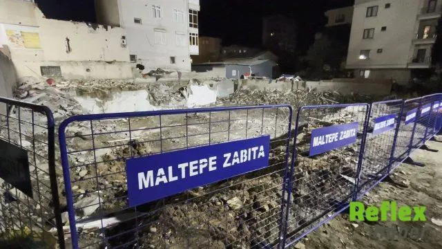 Maltepe'de Enkaz Kaldırma Çalışmaları Tamamlandı