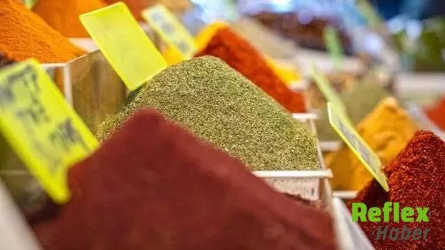 Kahramanmaraş’ta İ̇ki Baharat Ürününde İ̇zin­siz Boya Belirlendi