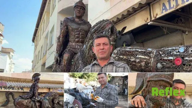 Hurda Metallere Hayat Verdi: Büyük İ̇skender Ve Bukefalos İ̇skenderun’a Geliyor