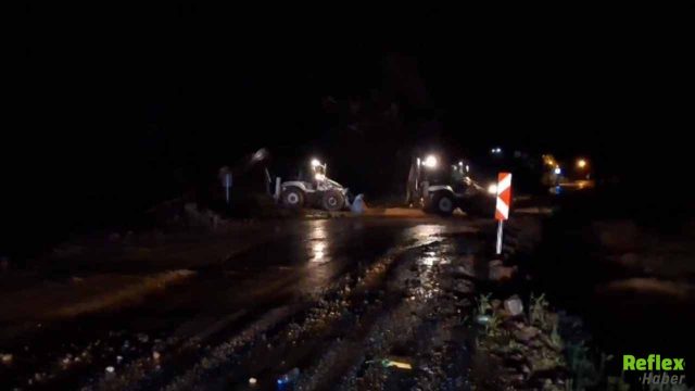 Yağışlar Tunceli’yi Vurdu Tunceli-Ovacık Ve Tunceli-Erzincan Yolu Kapandı