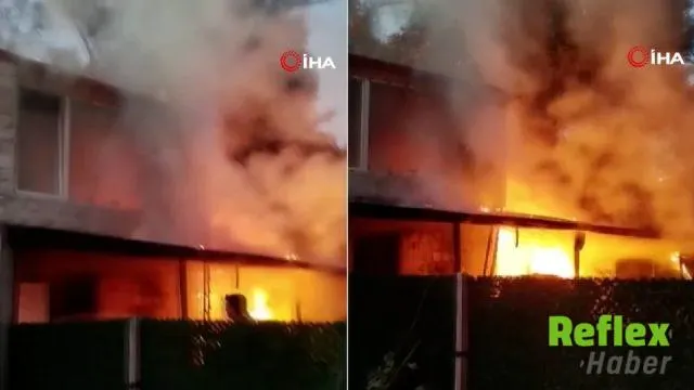 Nevşehir Nar Beldesindeki Bağ Evi Yangınında Piknik Tüpü Patladı