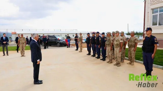 Nurhak'ta Güvenlik Birimleri Vali Ünlüer Tarafından İ̇ncelendi