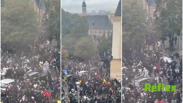 Brüksel'de Kemer Sıkma Protestolarında 110 Gözaltı