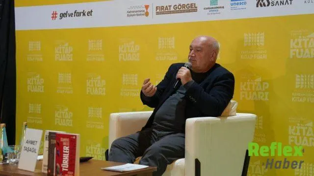 Kahramanmaraş Kitap Fuarında Ahmet Taşağıl Türk Tarihini Anlattı