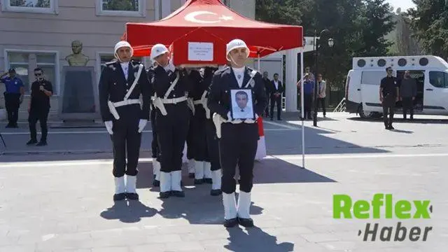 Başkomiser Hacı Murat Özbal için Şanlıurfa’da tören düzenlendi
