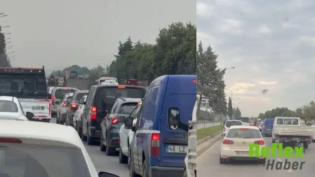 Kahramanmaraş’ta Havaalanı Kavşağı’nda Sabah Trafiği Çilesi