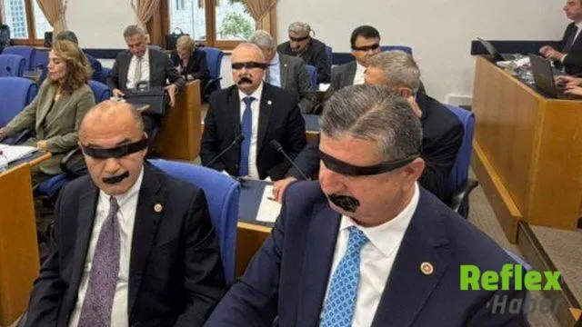 Yeni Parti’den Halk Tv Kayyum Kararına Siyah Bantlı Protesto
