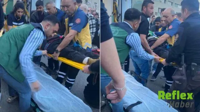 Erzincan’da Motosikletin Yayaya Çarptığı An Kamerada