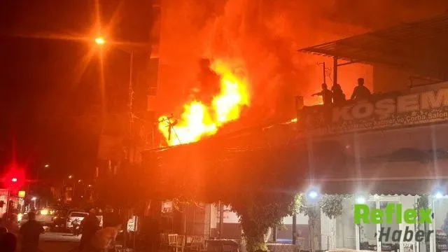 İzmir'de ekmek fırınında yangın: Alevler kontrol altına alındı