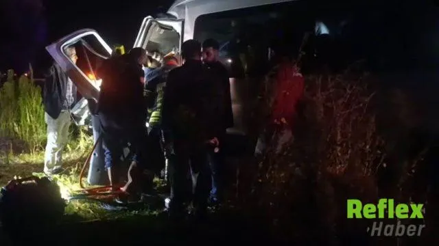 Kayseri Develi’de İ̇ş Makineli Kazada 1 Can Kaybı, 15 Yaralı