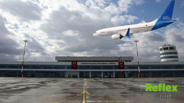 Kahramanmaraş Uçağı Hava Koşulları Nedeniyle Gaziantep’e İ̇ndi