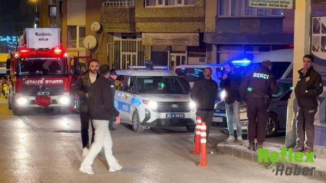 Erzurum’da Aranan Hükümlü Çatıya Çıktı, İ̇tfaiye Çekyatla Önlem Aldı
