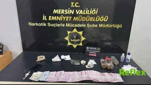 Mersin’de Uyuşturucu Operasyonlarında İ̇ki Şüpheli Tutuklandı