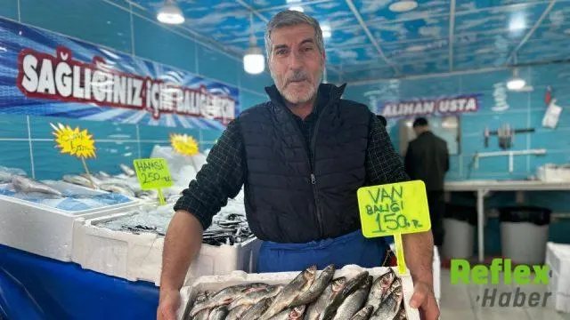 Van Tezgahlarında İ̇nci Kefali Tercihi Değişmedi