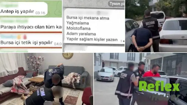 Sosyal medyada suç eylemleri için liste ve tarife hazırlayan 10 şüpheli yakalandı