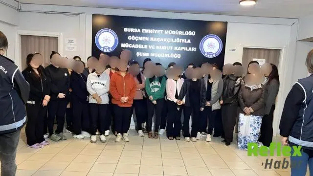 Bursa’da Kaçak Masör Denetimi: 26 Kadın Sınır Dışı Edilecek