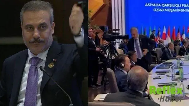Bakü’de Herzog Protestosu: Hakan Fidan Ve Türk Heyeti Salondan Ayrıldı